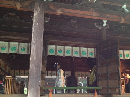 多田神社　拝殿　国指定重要文化財　神前挙式.JPG