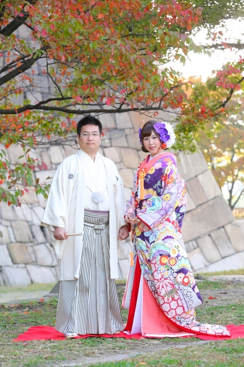 結婚式前撮り写真 大阪城公園 SPOSA BLANCA.JPG