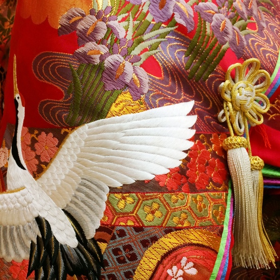 色打掛 刺繍 袖 ふさ 大阪 丸福.JPG