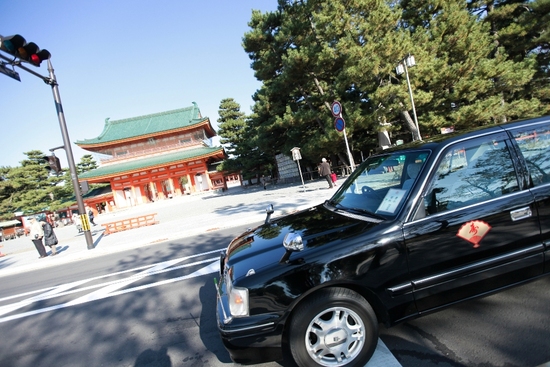 平安神宮 結婚式 寿タクシー.jpg