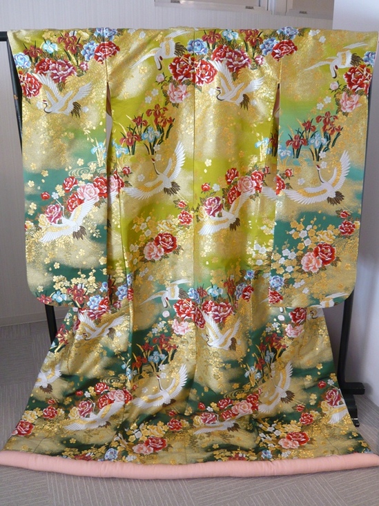 色打掛 黄色 グリーン 岐阜.jpg