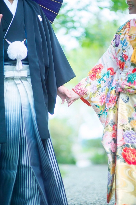 和装前撮り 色打掛 大阪丸福.JPG