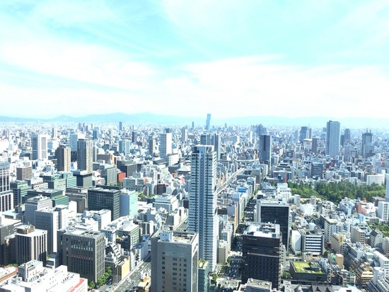 コンラッド大阪チャペルからの景色.JPG