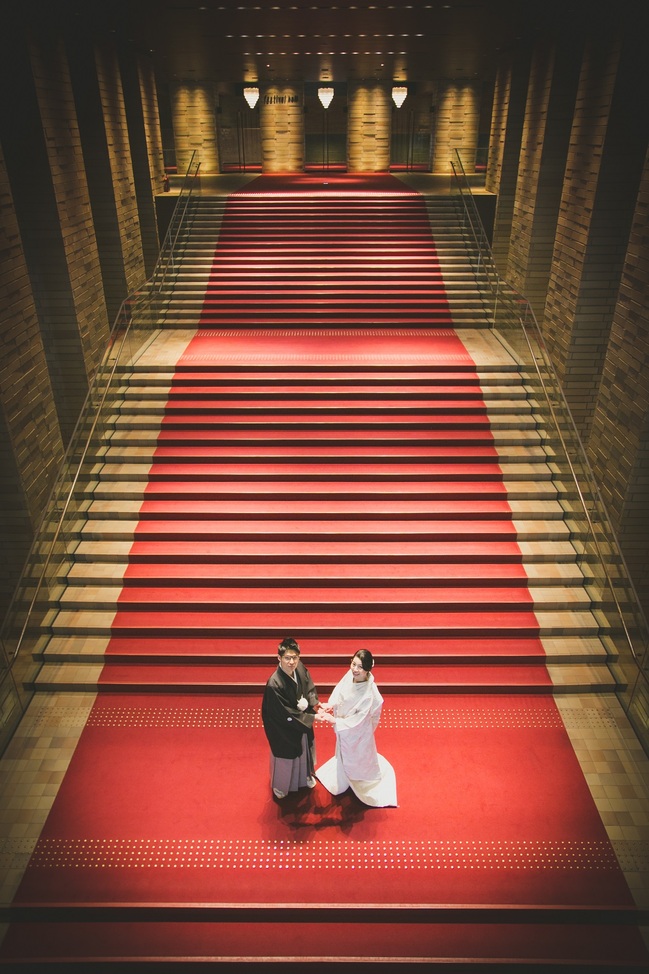 和装前撮り 白無垢 大阪 フェスティバルホール.jpg