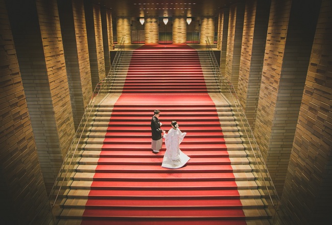 和装前撮り 白無垢 大阪 プレフォト階段写真.jpg
