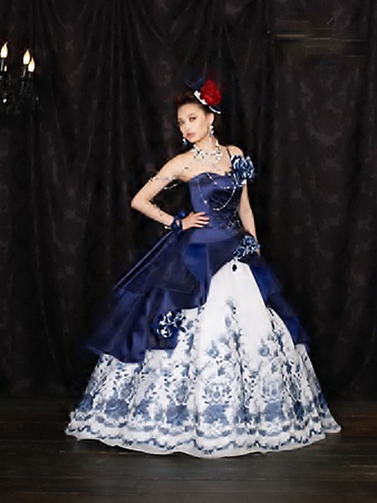 カラードレス　Musee du Aya（ミュゼ ドゥ アヤ）クラッシックブルー