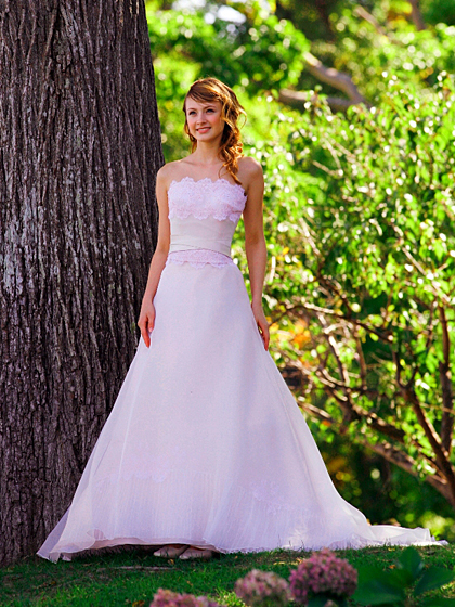 カラードレス　ピンクニュアンスカラー　mariage ITALIA