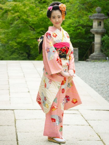 十三まいり（参り・詣り）レンタル振袖