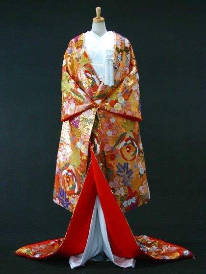 色打掛 金襴 鳳凰