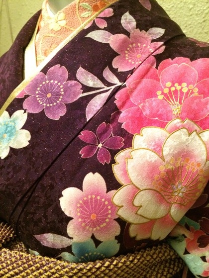 成人式レンタル振袖 紫 大阪 丸福