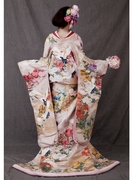 色打ち掛け 和装前撮り ピンク 大阪SPOSA