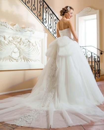 チュールプリンセス ウェディングドレス