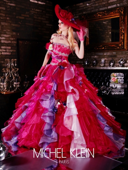 MICHEL KLEIN(ミッシェルクラン) カラードレス