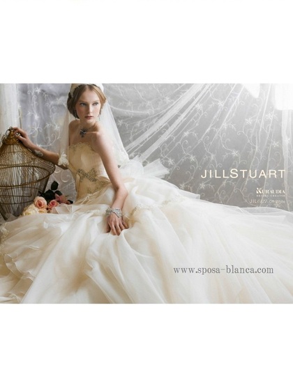 ジルスチュアート JILLSTUART ウェディングドレス オーガンジー