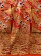 色打掛 本金箔 青海に小鶴 大阪店