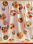 山口美術織物 白地色打掛 大阪 丸福衣裳店