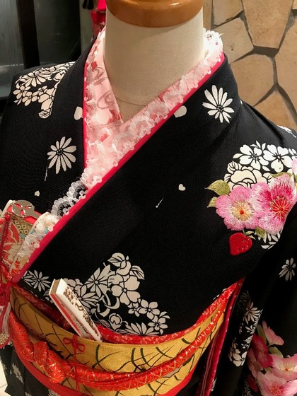 十三参りのレンタル着物 スポサブランカの本店大阪 丸福衣裳店（阪急豊中）☆１３まいり・十三詣り