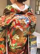 色打掛 おとな花嫁 落ち着きのある鳳凰柄 （赤以外）