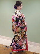 色打掛 黒地 華やか大人花嫁 カネボウ（赤以外）