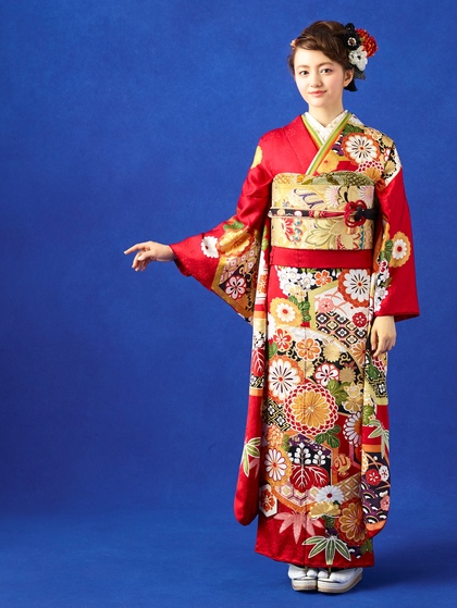 振袖 成人式 結婚式に出席 お食事会 お顔合わせ 結納などに