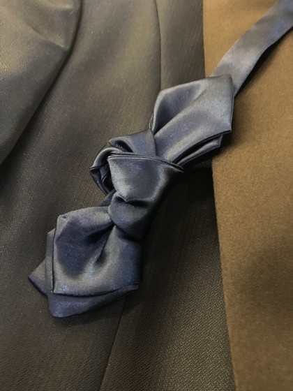 タキシード ネイビー×ホワイト ISAMU MORITA（イサムモリタ）