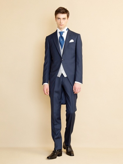 新郎衣裳モーニンコート ネイビーカラー