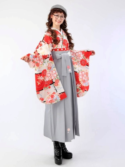 卒業袴 貸衣装 着付け 写真撮影 大阪 北摂 阪急豊中 丸福衣裳店