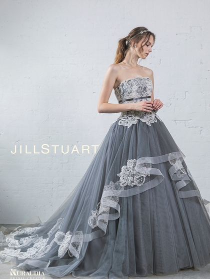 新作カラードレス ジルスチュアート Gray