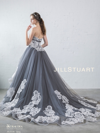 新作カラードレス ジルスチュアート Gray