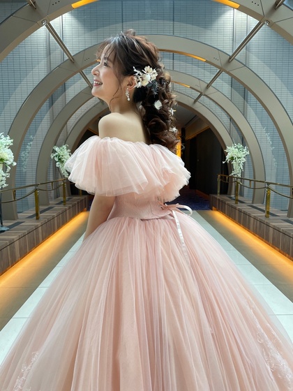 JILLSTUART(ジルスチュアート)新作カラードレス（ピンク）取扱店舗◇関西 大阪 滋賀 東海 岐阜店