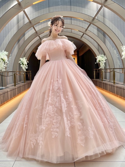 JILLSTUART(ジルスチュアート)新作カラードレス（ピンク）取扱店舗◇関西 大阪 滋賀 東海 岐阜店