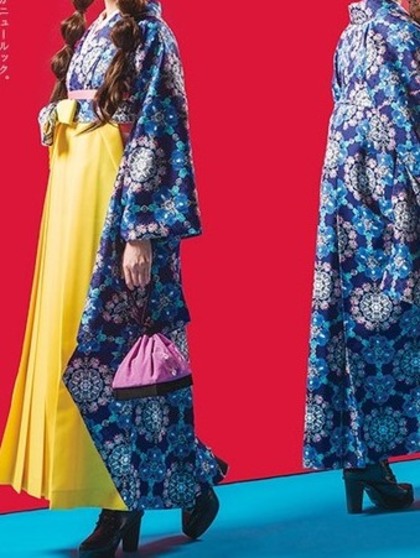 卒業袴 レンタルはかま 人とは違う個性的な着物