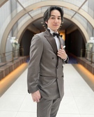 ゼニアブラウンダブルタキシード