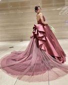 JILLSTUARTローズピンクカラードレス