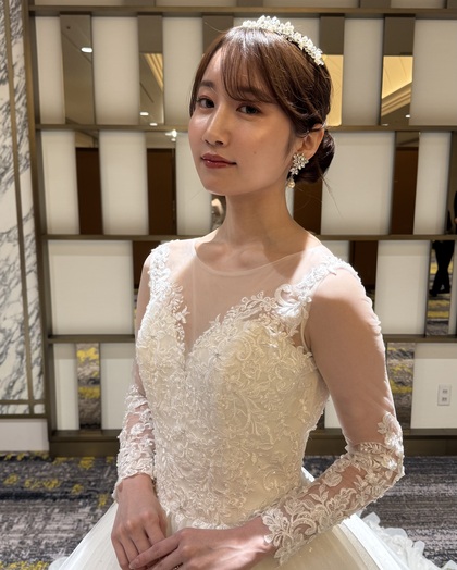 ISAMUMORITA　長袖ウェディングドレス