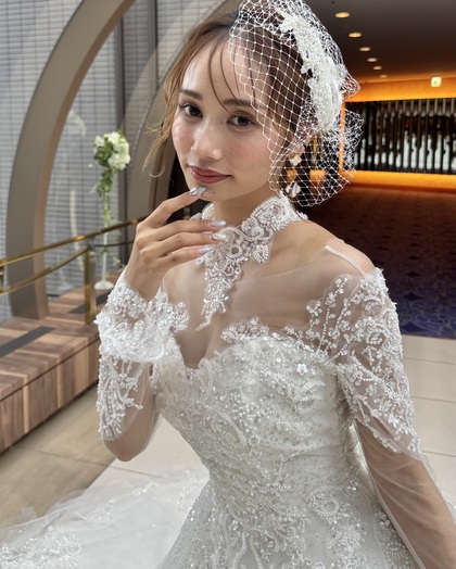 キラキラ光るグリッターウェディング